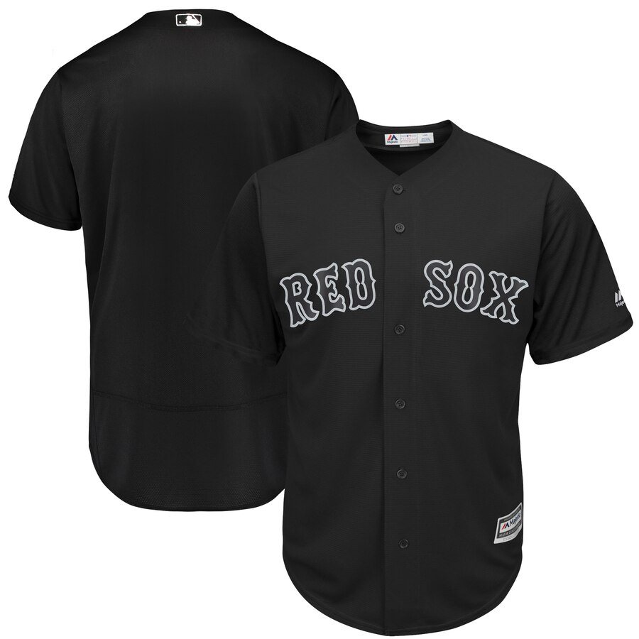 Customized Men Boston Red Sox Blank MLB Jerseys->new orleans saints->NFL Jersey